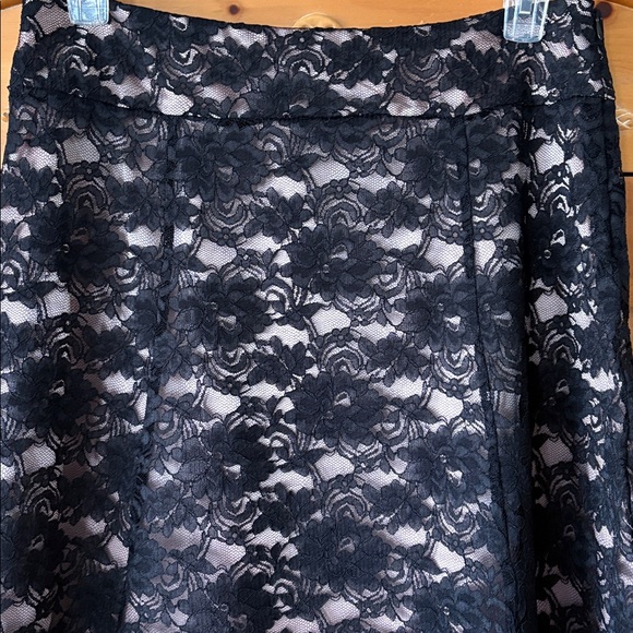 🌟HP🌟VTG Axcess Liz Claiborne A-Line Lace Skirt - Picture 4 of 10